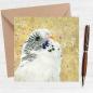 Preview: Budgie greeting card