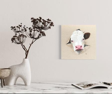Cow original acrylic painting